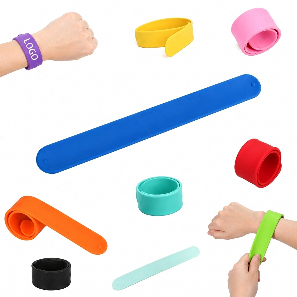 Snap-Wrap Silicone Adjustable Event Wristbands