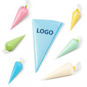 Professional Burst-Resistant Disposable Piping Bags for Cake Decorating - 100 Count