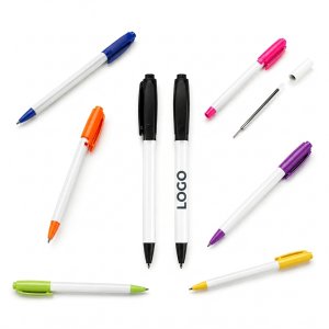 Multi-Color Ballpoint Pen Collection with Vibrant Ink Selection