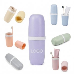 Portable Hygiene Capsule and Dual Rinsing Cup Set